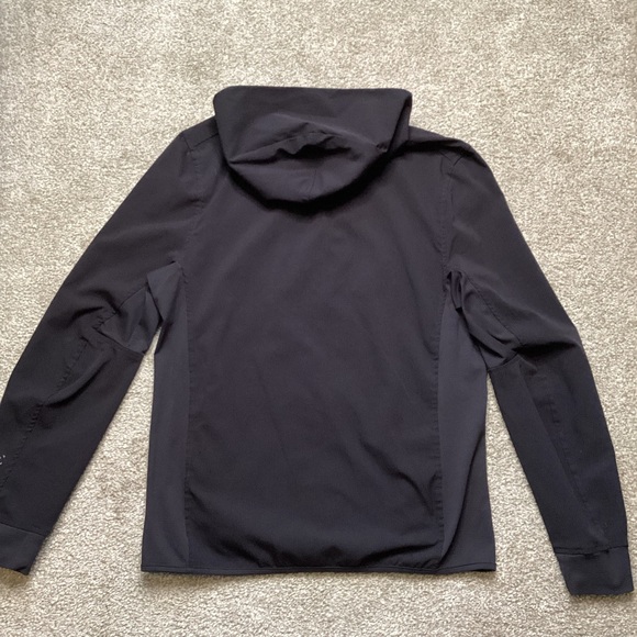 Lululemon Airing Easy Hoodie Black Men’s XS Training Running Jacket coat light - Picture 7 of 8